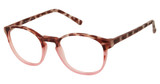 New Globe Eyeglasses L4076 Tort Pink/TORT PINK