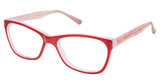 New Globe Eyeglasses L4091 Burgundy/BURGUNDY