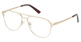 New Globe Eyeglasses M593-P Gold/GOLD