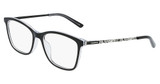 Bebe Eyeglasses BB5187 JET CRYSTAL/001