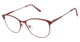 New Globe Eyeglasses L5176-P Wine/WINE