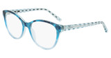 Bebe Eyeglasses BB5195 BLUE GRADIENT/424