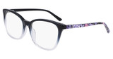 Bebe Eyeglasses BB5206 JET GRADIENT/001