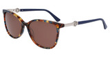 Anne Klein Eyeglasses AK7087 BLUE TORTOISE/460