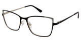RACHEL Rachel Roy Eyeglasses Noble Black/BLACK
