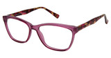 New Globe Eyeglasses L4095 Eggplant/EGGPLANT
