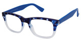 New Globe Eyeglasses M444 Blue/BLUE