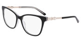 Bebe Eyeglasses BB5227 JET CRYSTAL/001