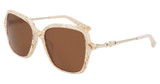 Anne Klein Eyeglasses AK7093 IVORY MARBLE/101