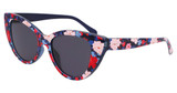 Draper James Eyeglasses DJ7056 NAVY FLORAL/415