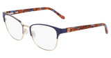Anne Klein Eyeglasses AK5118 NAVY/410