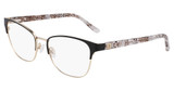 Anne Klein Eyeglasses AK5118 BLACK/001
