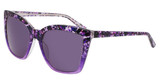 Bebe Eyeglasses BB7260 PLUM FLORAL/500