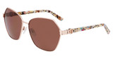 Bebe Eyeglasses BB7261 ROSE GOLD/771