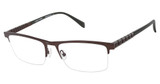Cruz Eyeglasses I-405 Choco/CHOCO