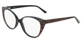 Bebe Eyeglasses BB5243 JET ANIMAL/001