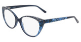 Bebe Eyeglasses BB5243 NAVY ANIMAL/410