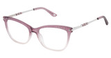 Jimmy Crystal New York Eyeglasses Raja Plum/PLUM