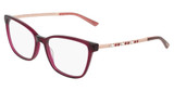 Bebe Eyeglasses BB5250 BERRY CRYSTAL/612