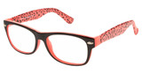 New Globe Eyeglasses L4069-P Pink Animal/PINK ANIMAL