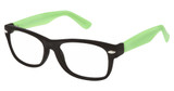 New Globe Eyeglasses L4069-P Black/Green/BLACK/GREEN
