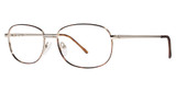 Modern Times Eyeglasses Comet demi amber
