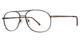 Modern Times Eyeglasses Astro d.a./antique gold