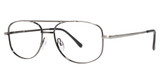 Modern Metals Eyeglasses Joel antique silver