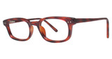 Modern Plastics II Eyeglasses Falcon demi amber