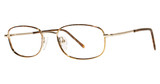 Modern Metals Eyeglasses Mathew demi amber