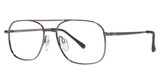 Modern Metals Eyeglasses Gary antique silver