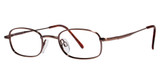 Modern Metals Eyeglasses Cheerful antique brown