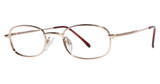Modern Metals Eyeglasses Cheerful gold