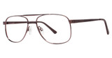 Modz Titanium Eyeglasses General matte brown