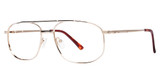 Modz Titanium Eyeglasses Ambassador gold