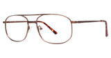 Modz Titanium Eyeglasses Ambassador antique brown