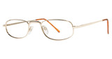 Modern Metals Eyeglasses Great gold