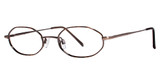 Modern Metals Eyeglasses Dividend d.a./antique brown