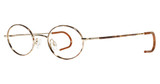 Modern Metals Eyeglasses Lollipop-Cable demi amber