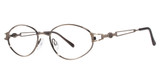 Modern Metals Eyeglasses Suzanne antique brown