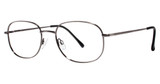 Modern Metals Eyeglasses Doug antique silver