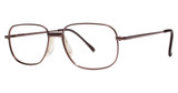 Modern Metals Eyeglasses Keith matte brown