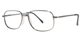 Modern Metals Eyeglasses Keith antique silver