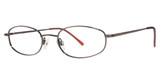 Modern Metals Eyeglasses Finale antique brown