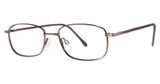 Modern Metals Eyeglasses Wayne antique brown
