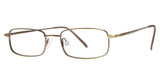 Modern Metals Eyeglasses Todd antique gold