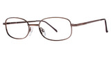 Modern Metals Eyeglasses Cal matte brown