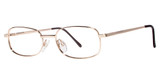 Modern Metals Eyeglasses Cal gold