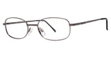 Modern Metals Eyeglasses Cal matte gunmetal