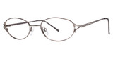 Modern Metals Eyeglasses Iris matte brown/gold